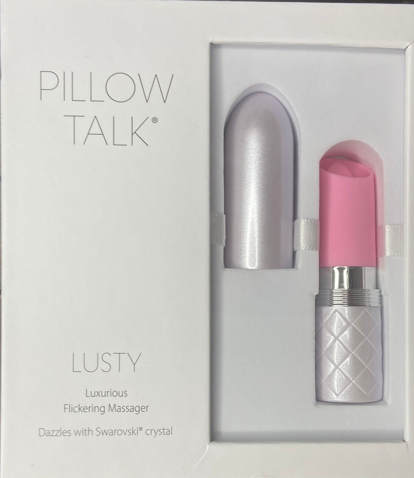Pillow Talk Lusty Flickering Lipstick Massager Pink