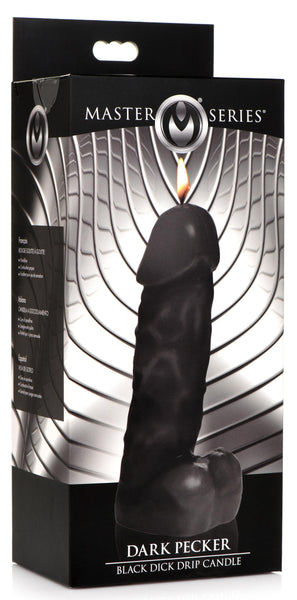 Dark Pecker Dick Drip Candle - Black