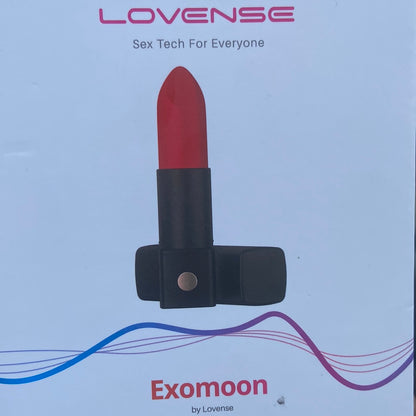 Lovense Exomoon Bluetooth Mini Lipstick Vibrator